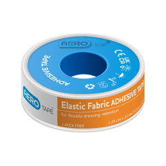 Aero Healthcare AEROTAPE Elastic Fabric Adhesive Tape 1.25cm x 2M