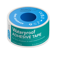 Aero Healthcare AEROTAPE Waterproof Adhesive Tape 2.5cm x 5M