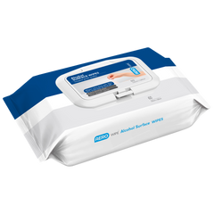 Aero Healthcare AEROWIPE 75% Isopropyl Alcohol Surface Wipes Pouch/60 (DG) Pack/60
