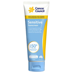 Aero Healthcare CANCER COUNCIL SPF50+ Sensitive Sunscreen Tube 110mL