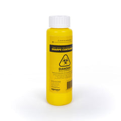 FastAid Sharps Container, Plastic, 150 Ml, Yellow