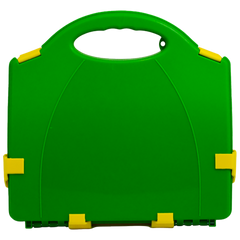 Aero Healthcare AEROCASE Medium Green and Yellow Neat Plastic Case 28 x 27 x 9.5cm (for AFAK4P)