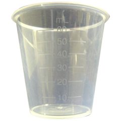 Aero Healthcare Plastic Portion Cup 60ml