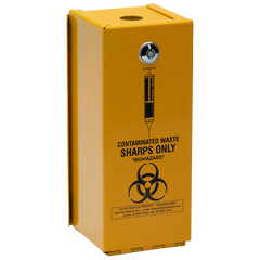 Aero Healthcare AEROHAZARD Steel Sharps Disposal Safe 1.4L (includes 2 x SD1400)