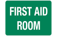 FastAid Sign, First Aid Room, 600 X 450Mm, Poly