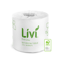 Livi Basics Toilet Tissue 2 Ply 700 Sheets