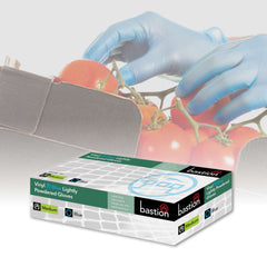 Bastion Vinyl Gloves - Lightly Powdered