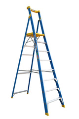 Bailey Ladders Pro Fibreglass PFS8 170kg Industrial Punchlock - 2.4m