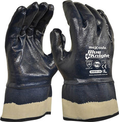 Maxisafe Blue Knight Heavy Duty, Fully Dipped With Safety Cuff (1 Pair)