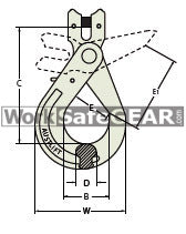 Selflocking Hook 03.2T 10mm (102210)