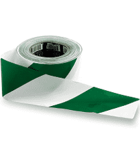 ProChoice Green/White Hazard Tape 100m x 75mm (GW10075)