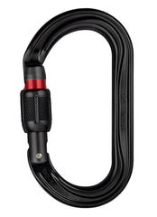 Petzl Tactical Black OK Screw-Lock Karabiner (M33ASLN)