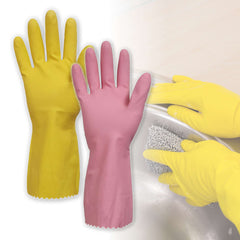Bastion Flocklined Rubber Gloves