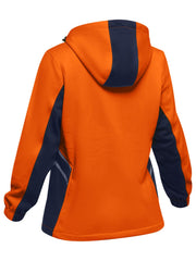 Bisley Women's Hi Vis Liquid Repellent Fleece Hoodie