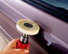 3M Scotch-Brite Stripe Off Wheel Medium Beige 100mm x 16mm (7498)