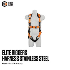 LINQ Elite Riggers Harness Stainless Steel