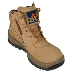 Mongrel Wheat Zipsider Boot Steel Cap (261050)