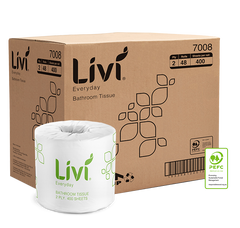 Livi Everyday Toilet Tissue 2 Ply 400 Sheets