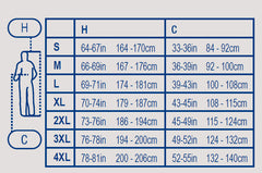 2XL Protective Coverall White/Blue 3M (4535) (4535-2XL)