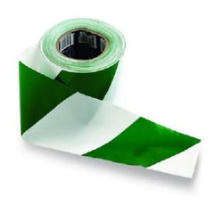 ProChoice Green/White Hazard Tape 100m x 75mm (GW10075)