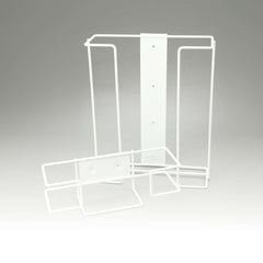 Bastion Single Wire Glove Dispenser Wall Bracket - White (Carton of 10)