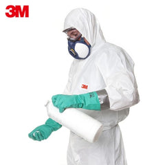 3XL 3M Disposable Protective Coverall White Type 5/6 (4515) (4515-W-3XL)