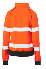 Bisley Women's Taped Hi Vis Fleece Jumper