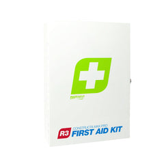 FastAid First Aid Kit, R3, Constructa Max Pro Kit, Metal Wall Mount