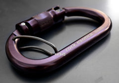 Rock Exotica rockO WireEye Auto-Lock Carabiner - 24Kn