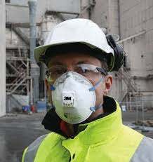 3M P2 Cupped Particulate Respirator with valve (8822) Pk-10