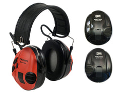 3M PELTOR Red/Black SportTac Hearing Protector Class 4 26dB Foldable (MT16H210F-478-RD)