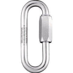 Peguet Standard Large Opening Quicklink Zinc Plated Steel 6mm