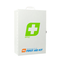 FastAid First Aid Kit, R2, Response Plus Kit, Metal Wall Mount
