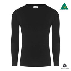 Badger Wool Blend Thermal Base Layer - Long Sleeve Top