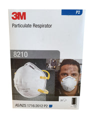 3M Cupped P2 Particulate Respirator (8210) PK=20