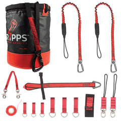 GRIPPS 10-Tool Tether Kit with Bull Bag