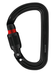 Petzl Black SM'D Screw Lock Aluminum Carabiner (M39ASLN)