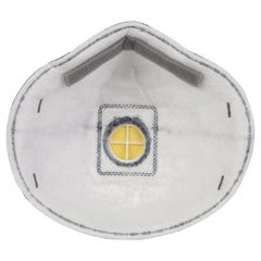 3M Cupped Particulate Respirator 9916, P1 with Nuisance Level* Acid Gas Relief, valved, 10/Box, 6 Boxes/Case