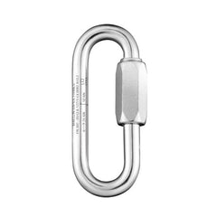 Peguet Standard Large Opening Quicklink Zinc Plated Steel 8mm