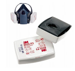 3M P2/P3 Particulate Rectangular White Filter (6035)