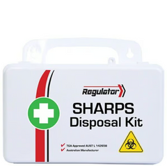 Aero Healthcare REGULATOR Sharps Disposal Kit 21 x 7.5 x 13cm