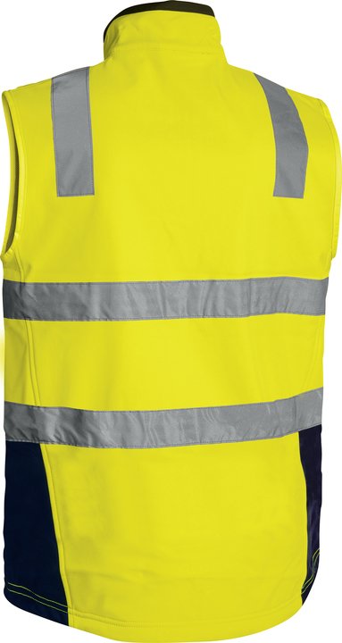 Bisley Taped Hi Vis Soft Shell Vest