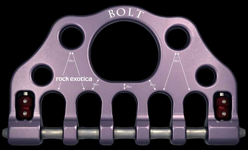 Rock Exotica Bolt Rigging Plate  (for compact rigging)