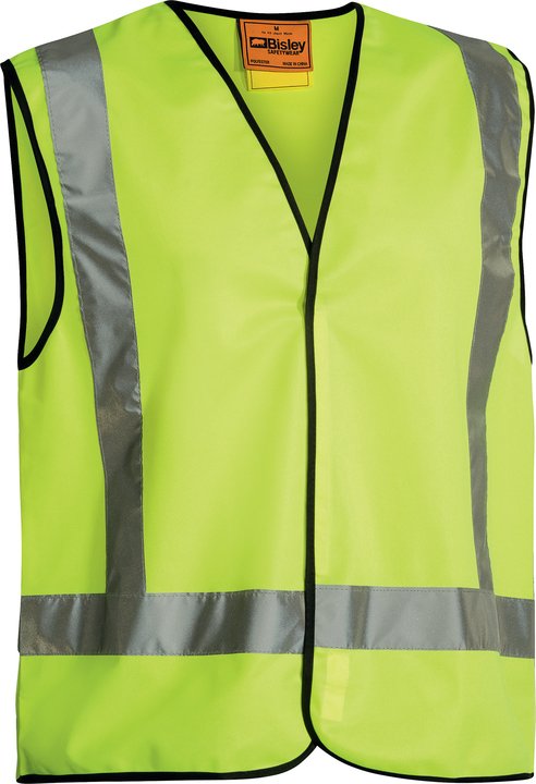 Bisley Taped X Back Hi Vis Vest