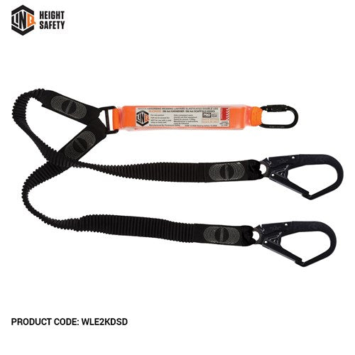 LINQ Elite Double Leg Elasticated Lanyard