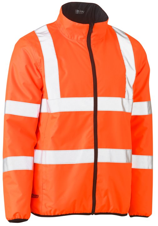 Bisley Taped Hi Vis Reversible Puffer Jacket