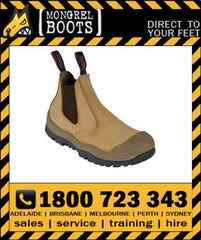 Mongrel Boots 440050 Wheat Elastic Sided Boot SC-Scuff Cap Series