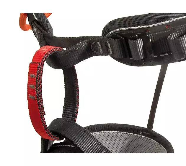 ATTACK III (black/orange, 3 buckles) CLIMBING HARNESSES M