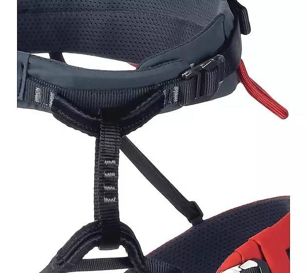 GARNET red (3 buckles) CLIMBING HARNESSES XXL