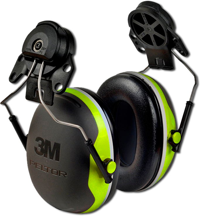 3M PELTOR X Series Earmuff Helmet Attachment Class 5 SLC80 27dB (X4P3G/E)